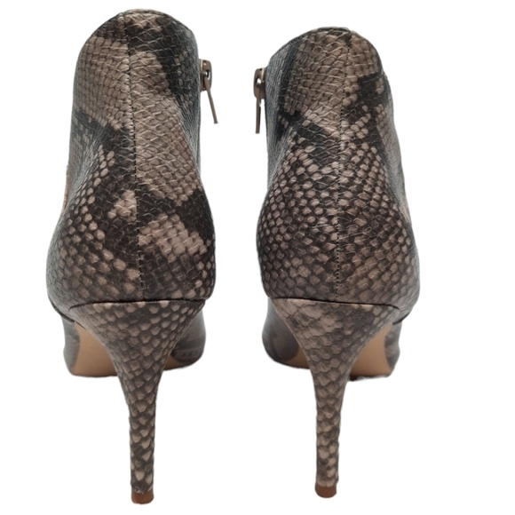 Fergalicious Goldie Bootie Snakeskin Stiletto Heel Size 7.5‎ Women's Shoes - Picture 3 of 13